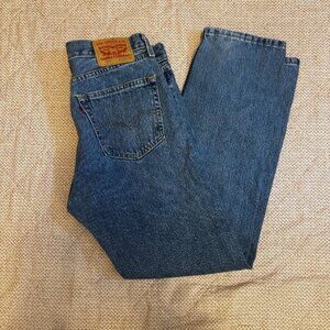 Levi's 505 Straight Leg Medium Wash W33 L32